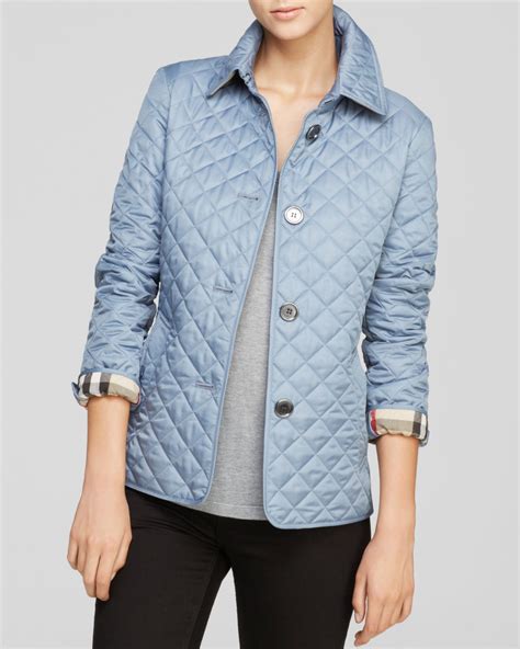 light blue burberry quilted jacket|burberry quilted jacket outlet.